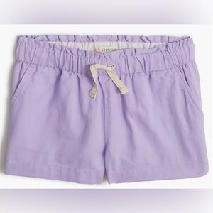 NEW - J. Crew Girls’ pull-on paper bag Shorts (Size 8)